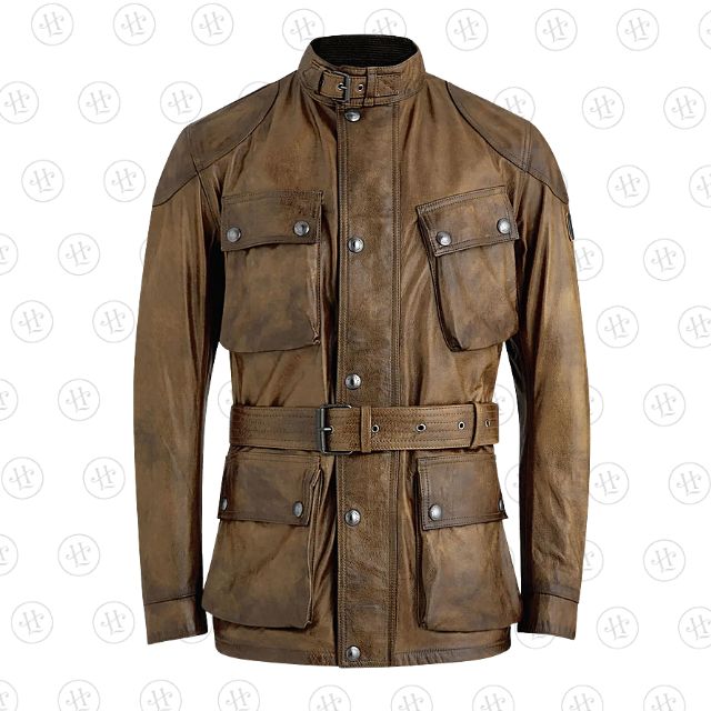 Belstaff Trialmaster Waxed Field Distressed Jacket