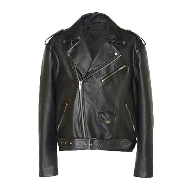 Brando Biker Moto Racer Leather Jacket