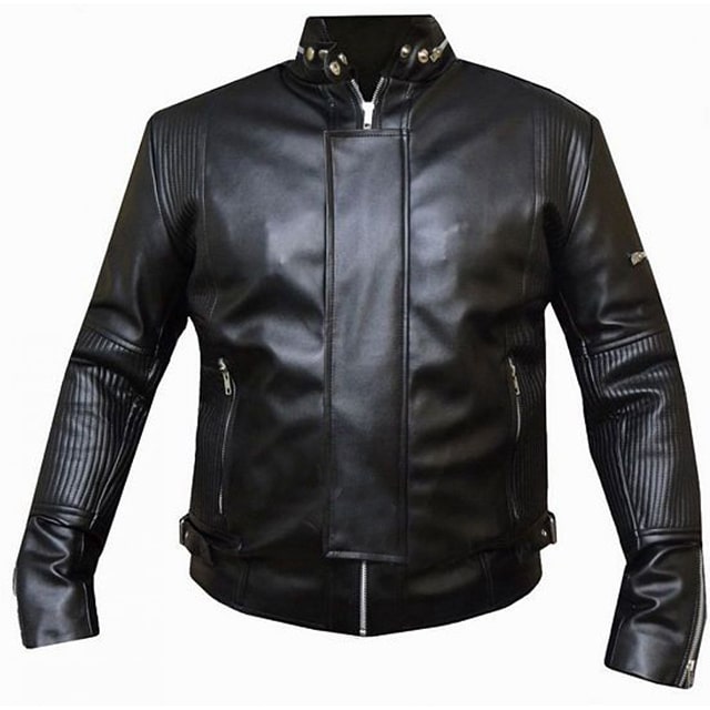 Men’s Faddy Rox Daft Punk Electroma Leather Jacket