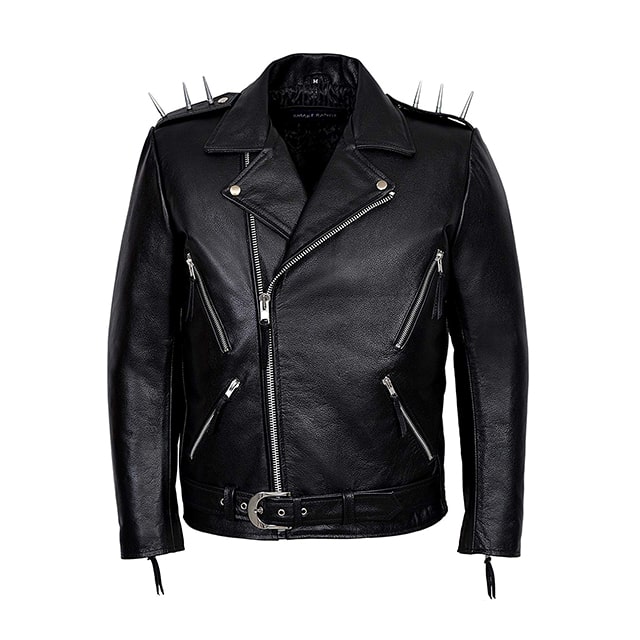 Ghost Rider Nicolas Cage Motorcycle Leather Jacket