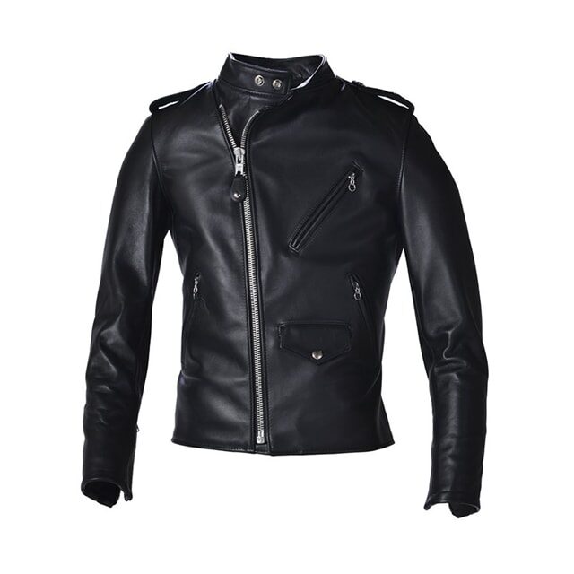 Hybrid Cafe Racer Asymmetrical Leather Motorcycle Jacket