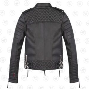 Kay Michaels Black Leather Jacket