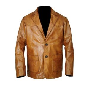 Men Hollywood Leonardo Sheepskin Leather Jacket