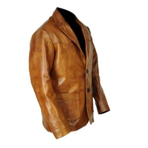 Men Hollywood Leonardo Sheepskin Leather Jacket