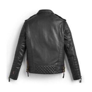 Men Black Designer New Fashion Leather Jacket