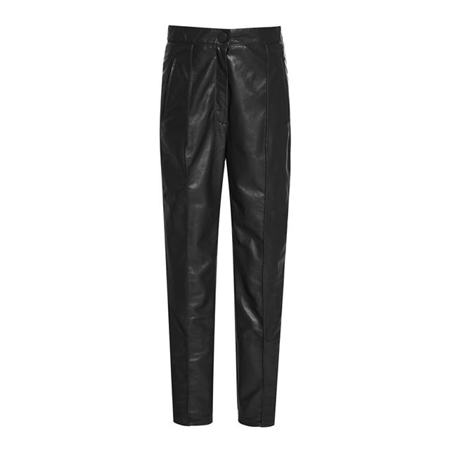 Men’s Straight Cut Genuine Leather Pant