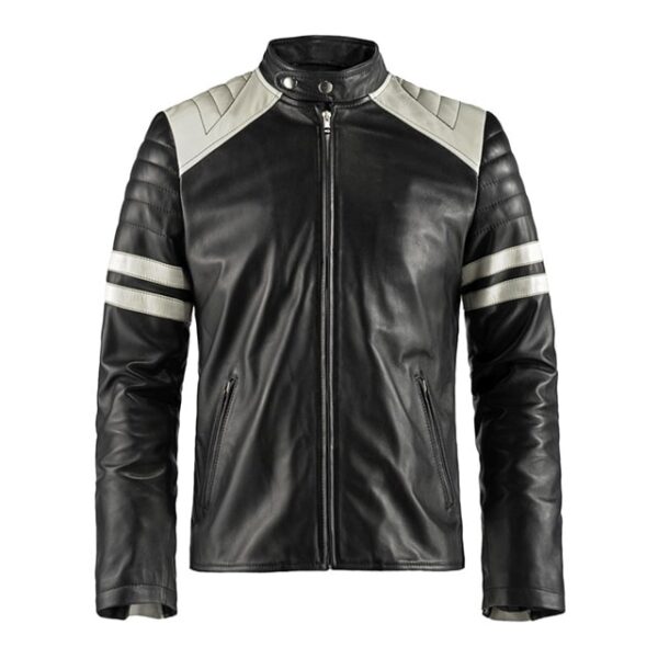 Men's Mayhem Retro Motorcycle Leather Jacket