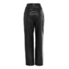 Women Stylish Genuine Leather Tie Knot on Waist Pants - Image 4