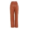 Women Stylish Genuine Leather Tie Knot on Waist Pants - Image 6