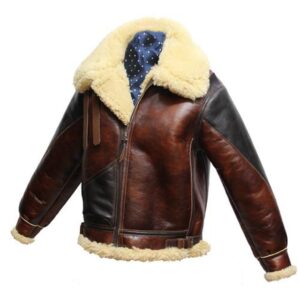 Men’s Type B-3 Sheepskin Winter Leather jacket