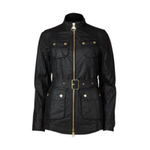 Women Black Winter Fashion Coat