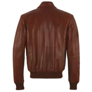 Men’s Lambskin Bomber Leather Jacket