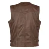 Men’s Traditional Leather Vest - Image 7