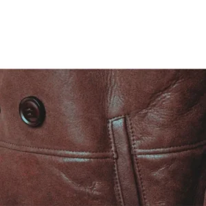 Men’s Jozef Double Breasted Shearling Coat