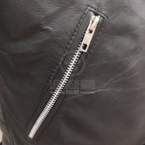 Locke & Key Dodge Leather Aviator Jacket