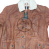 Dark Knight Rises Sheepskin Fur Winter Coat - Image 5