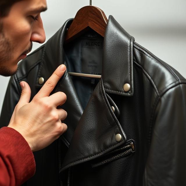 leather jacket smell
