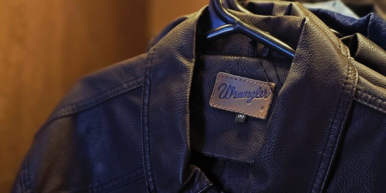 Tan leather jacket photographed in warm summer light