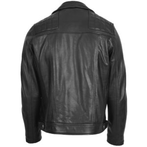 BUNERI Men’s Premium Leather Biker Brando Jacket