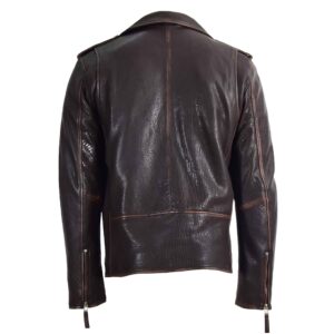 BUNERI New Zealand Leather Brando Biker Jacket