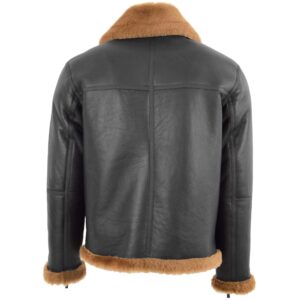 BUNERI Brown Ginger Original RAF Flying Sheepskin Jacket